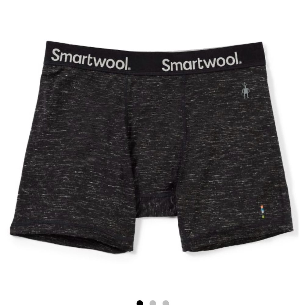 ***SMARTWOOL Men's Everyday Exploration Merino Boxer Brief, No Fly***
